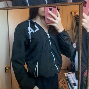 Forever 21 LA hooded windbreaker